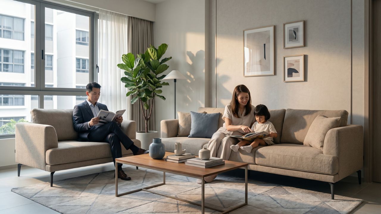 3-Seater Sofa Size Guide for Executive Condos in Singapore – Megafurniture