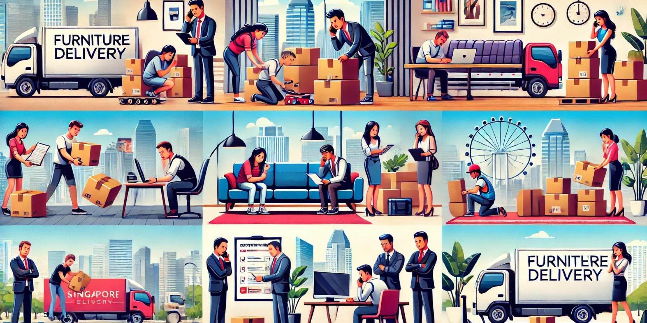 8 Things to Do When You Encounter Furniture Delivery Problems in Singapore Megafurniture