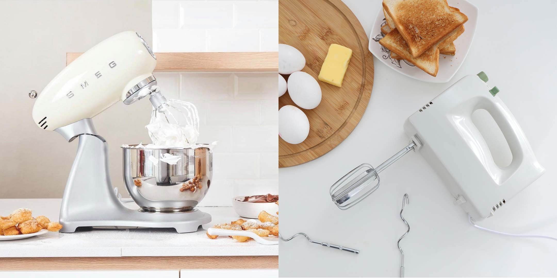 SMEG Kitchen Mixer Attachment Organizer Space Saving Accessory Hanger Aid  Your Baking With This Whisk, Dough Hook, & Paddle Holder 