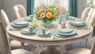 Round Dining Room Sets: Perfect for Entertaining Guests in Singapore - Megafurniture