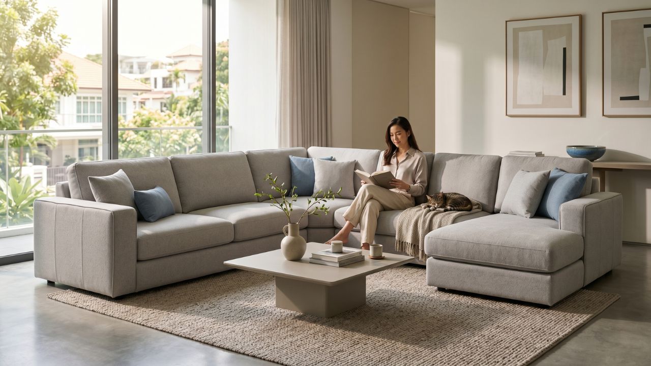 Is a U-Shaped Sofa Worth It for Singapore Homes? – Megafurniture