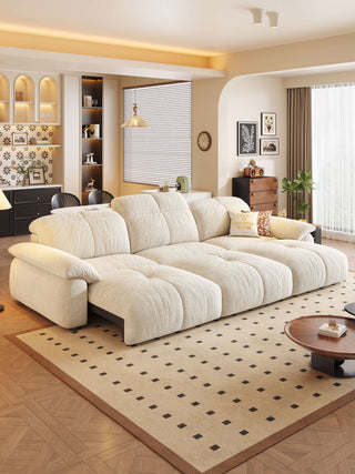 Wriggs Fabric Electric Sofa Bed by Esteller (Water Repellent & App + Remote Control)