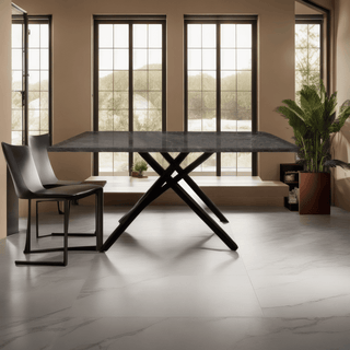 Andro Marble Dining Table (140cm) Singapore