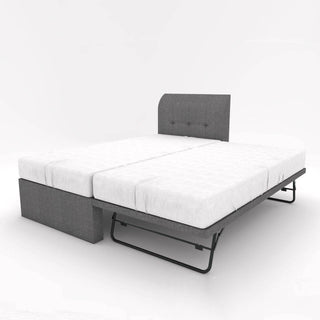 Barney Fabric 3 in 1 Pull Out Bed Frame (Water Repellent) Singapore