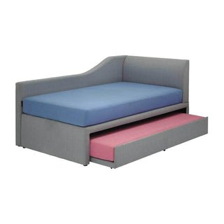 Barry 3 in 1 Grey Fabric Daybed Pull Out Bed Frame (Water Repellent) Singapore