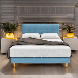 Bernice Faux Leather Bed Frame Singapore