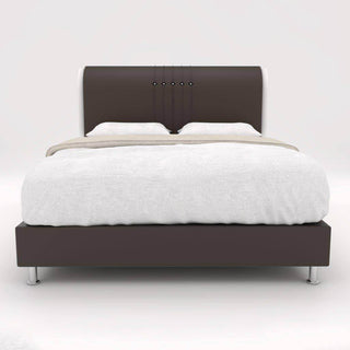 Byrd Faux Leather Bed Frame Singapore