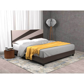 Corwin Faux Leather Bed Frame Singapore