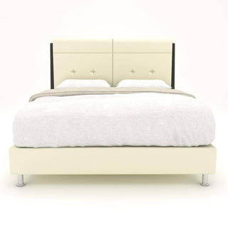 Deena Faux Leather Bed Frame Singapore
