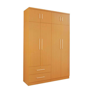 Deverac 4 Open Door Wardrobe with Drawers with Top Singapore