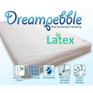 Dreampebble Full Natural Latex 6 Mattress Singapore