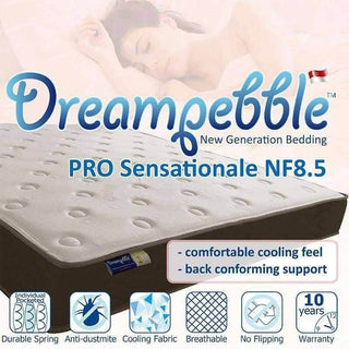 Dreampebble Pro Sensationale NF8.5 Mattress Singapore