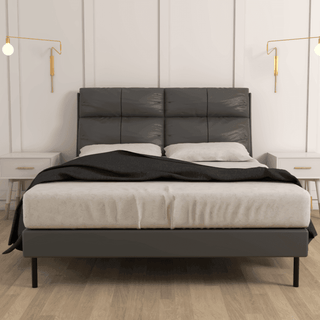 Fia Leather Bed Frame by Chattel Singapore