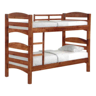 Fiona Cherry Wooden Double Decker Bed Frame Singapore
