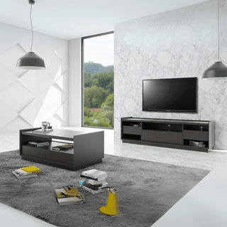 Garnette Living Room Set (Tv Console & Coffee Table)