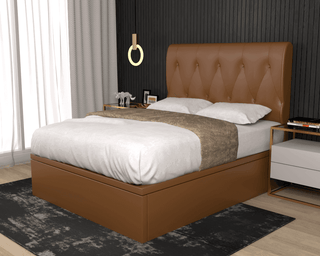 Harrier Leathaire Storage Bed Singapore
