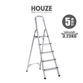 HOUZE - Aluminium 5 Tier Ladder Singapore