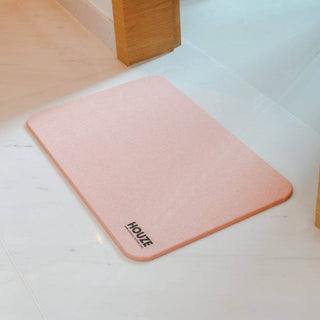 HOUZE - Diatomite Absorbent Mat (Large) - Pink Singapore