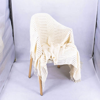 HOUZE - Tricote Blanket - Ivory Singapore