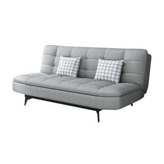 Lisette Leathaire Sofa Bed in Light Grey Singapore