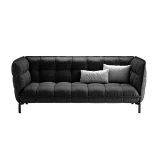 Lupin Dark Grey Fabric Sofa (3 Seater) Singapore