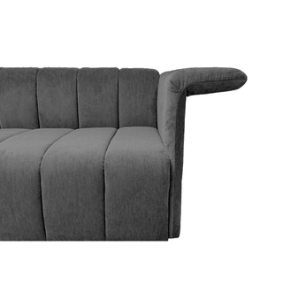 Marlon Velvet Chaise Sectional Sofa by Zest Livings Singapore
