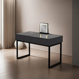 Muriel Glossy Sintered Stone Dressing Table (100cm) Singapore
