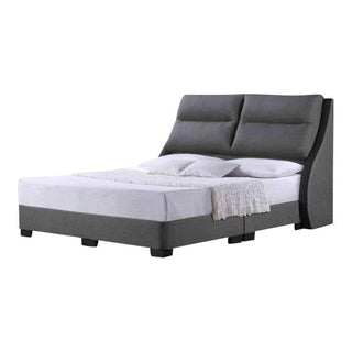 Pansy Grey Fabric Bed Frame (Water Repellent) Singapore