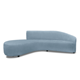 Remi 4 Seater Curve Fabric Sofa by Zest Livings (AquaClean) Singapore