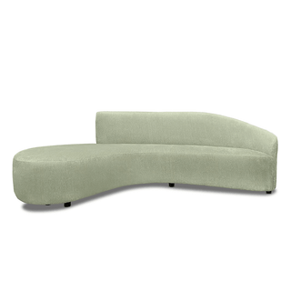 Remi 4 Seater Curve Fabric Sofa by Zest Livings (AquaClean) Singapore