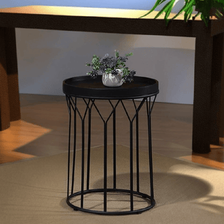 Solstice Side Table in Black Singapore