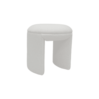 Stacy Boucle Dressing Stool by Zest Livings (Aqua Clean) Singapore