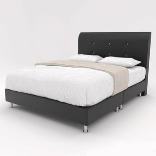 Stefano Faux Leather Bed Frame Singapore
