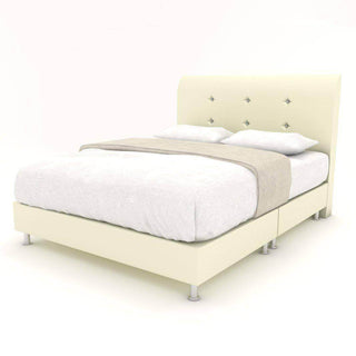 Stefano Faux Leather Bed Frame Singapore