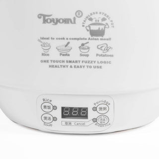 TOYOMI 0.6L Mini Rice Cooker with Duo Pot RC 818 Singapore