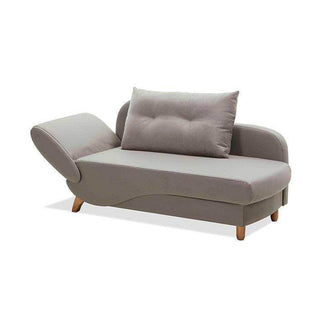 Uno Grey Fabric Storage Sofa Bed Singapore