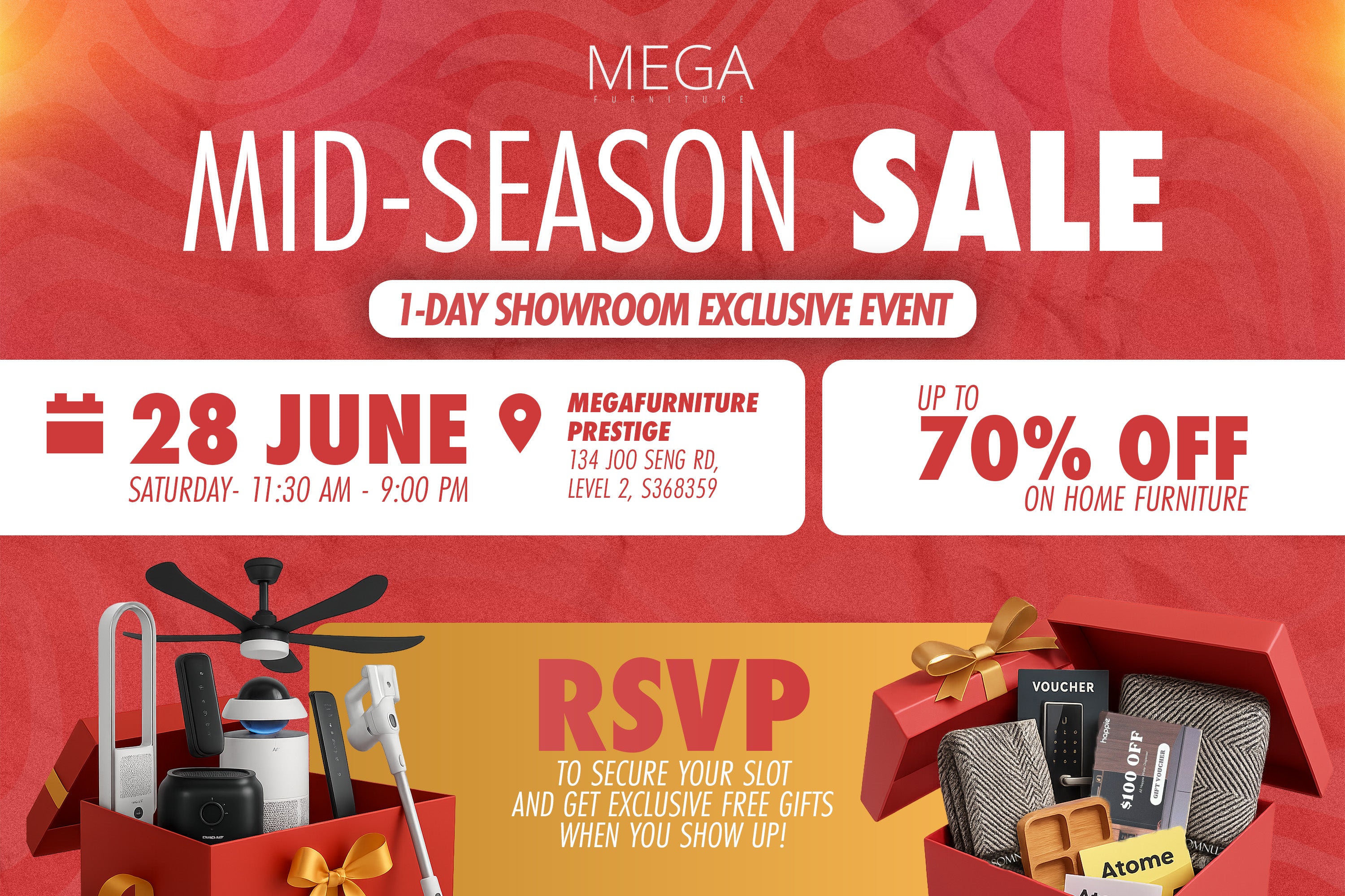 Events & Happenings | Megafurniture Singapore