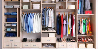 A "His and Hers" Wardrobe: Organising for Couples - Megafurniture