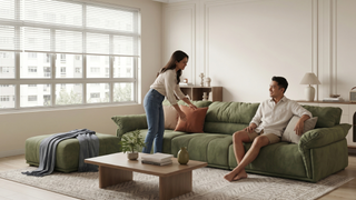 Singapore home using ascend design with raised-leg furniture, vertical storage, and airy proportions