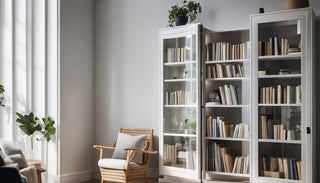 Bookshelf with Doors: Stylish Storage Solutions for Singapore Homes - Megafurniture