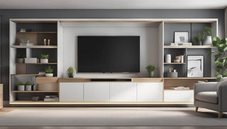 Built-in TV Cabinet Singapore: Maximizing Space and Style in Your Living Room - Megafurniture
