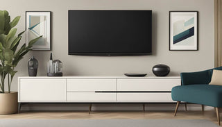 Curved TV Console: The Future of Home Entertainment in Singapore - Megafurniture