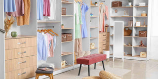 Design Tips: How to Build a Walk-In Wardrobe in Your Small HDB - Megafurniture