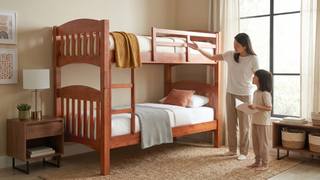 Double bunk bed in a Singapore bedroom
