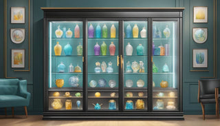 Glass Display Cabinets: Showcasing Your Collectibles in Style! - Megafurniture