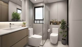 HDB BTO Toilet Renovations: Transforming Your Bathroom into a Luxurious Oasis - Megafurniture