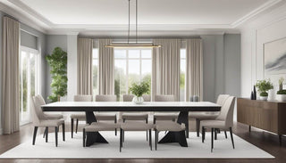 How Big Should Your Dining Table Be? A Guide for Singaporean Homeowners - Megafurniture