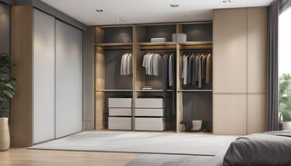 L-Shaped Wardrobe Singapore: Maximizing Space and Style in Your Bedroom - Megafurniture