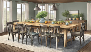 Large Farm Table: The Perfect Addition to Your Singapore Home - Megafurniture