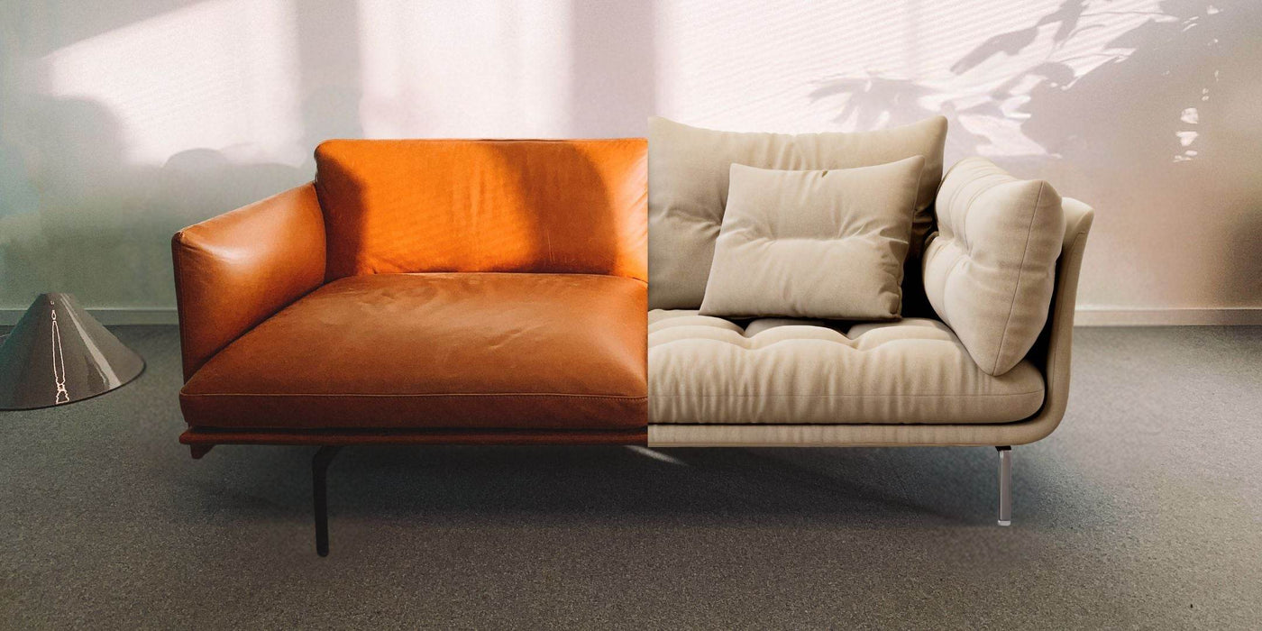 Leather Versus Fabric Sofa Which One Is Better? Megafurniture